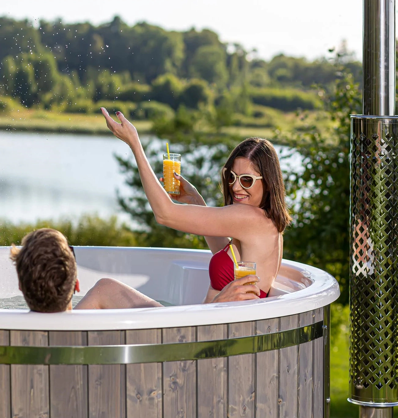 Create unforgettable memories while you embrace Scandinavian tradition with our wood fired spas