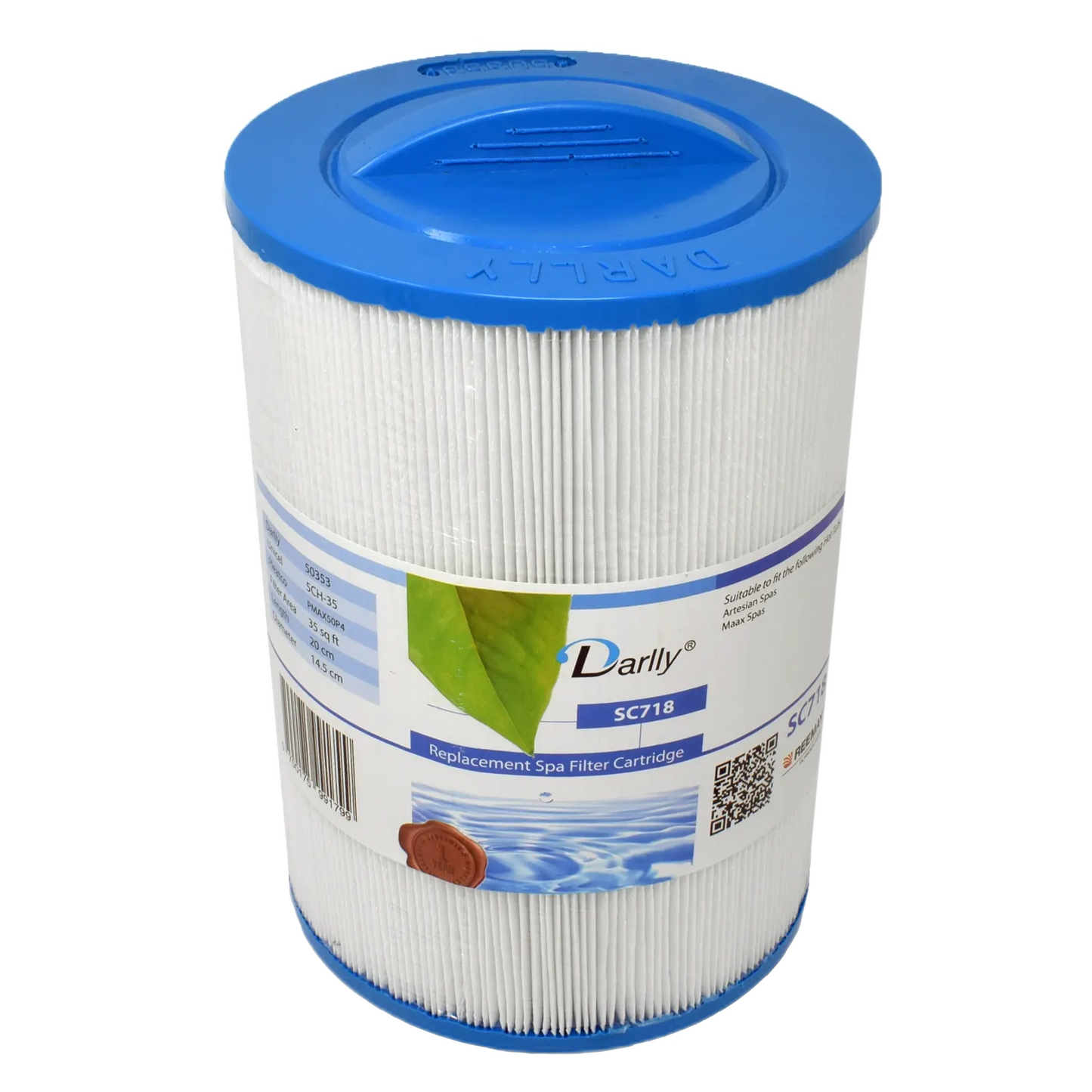 Darlly Hot Tub Filter SC718 for Vita Spas 500 & 700 Series
