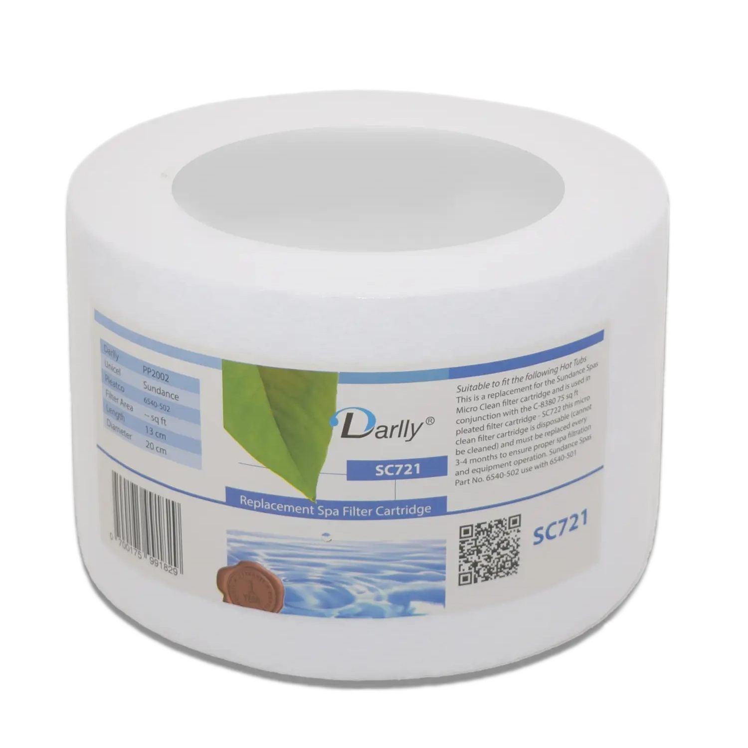 Darlly Hot Tub Filter SC721 for Sundance Spas 6540 Series