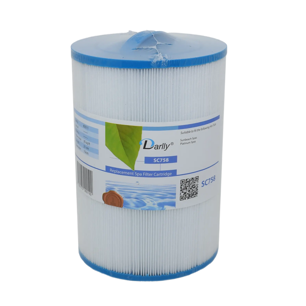 Darlly Hot Tub Filter SC758 for Platinum Spas