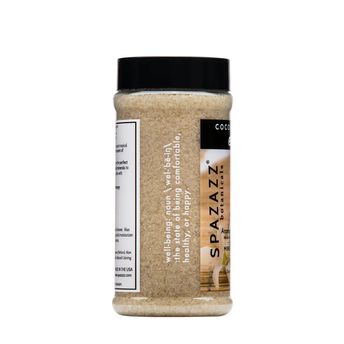 Spazazz Botanicals Exotic Coconut Vanilla Hot Tub Spa Fragrance