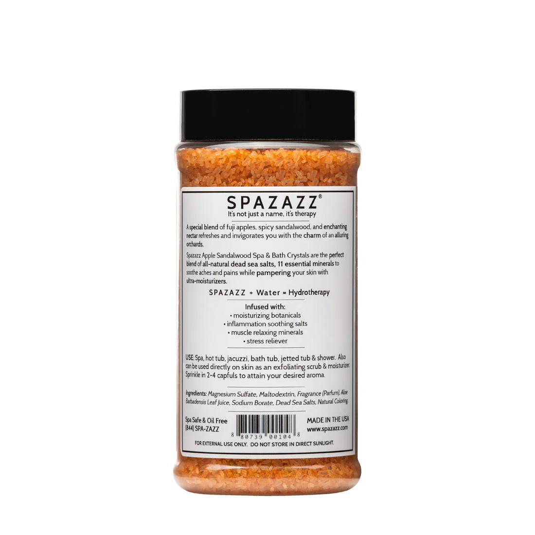 Spazazz Botanicals Revive Apple Sandlewood Hot Tub Spa Fragrance