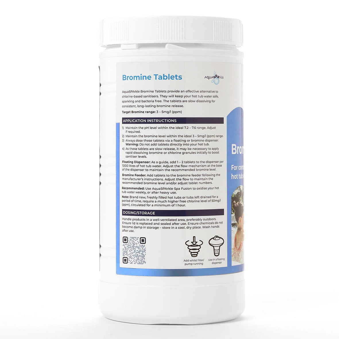Aquasparkle Bromine Tablets 1kg