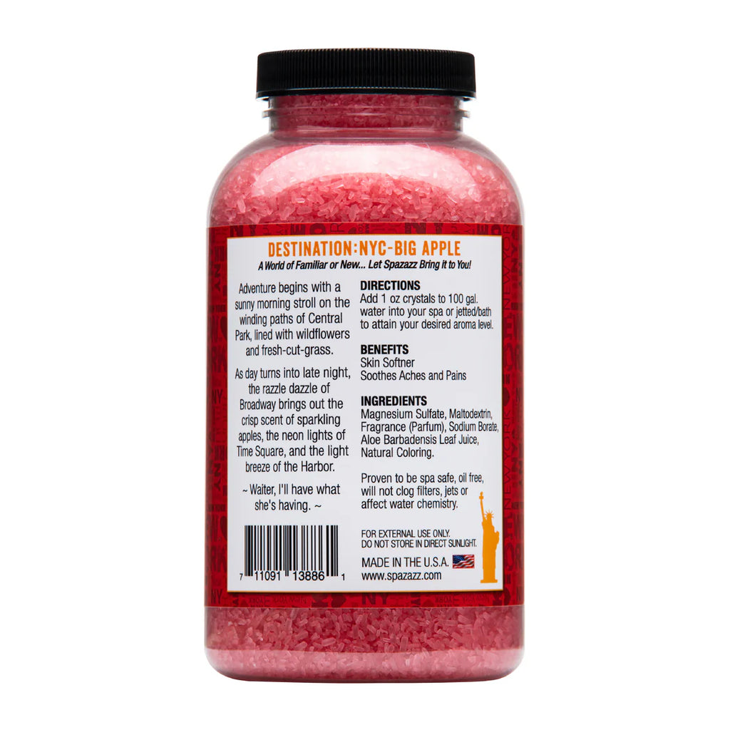 Spazazz Destination: NYC Hot Tub Spa Fragrance