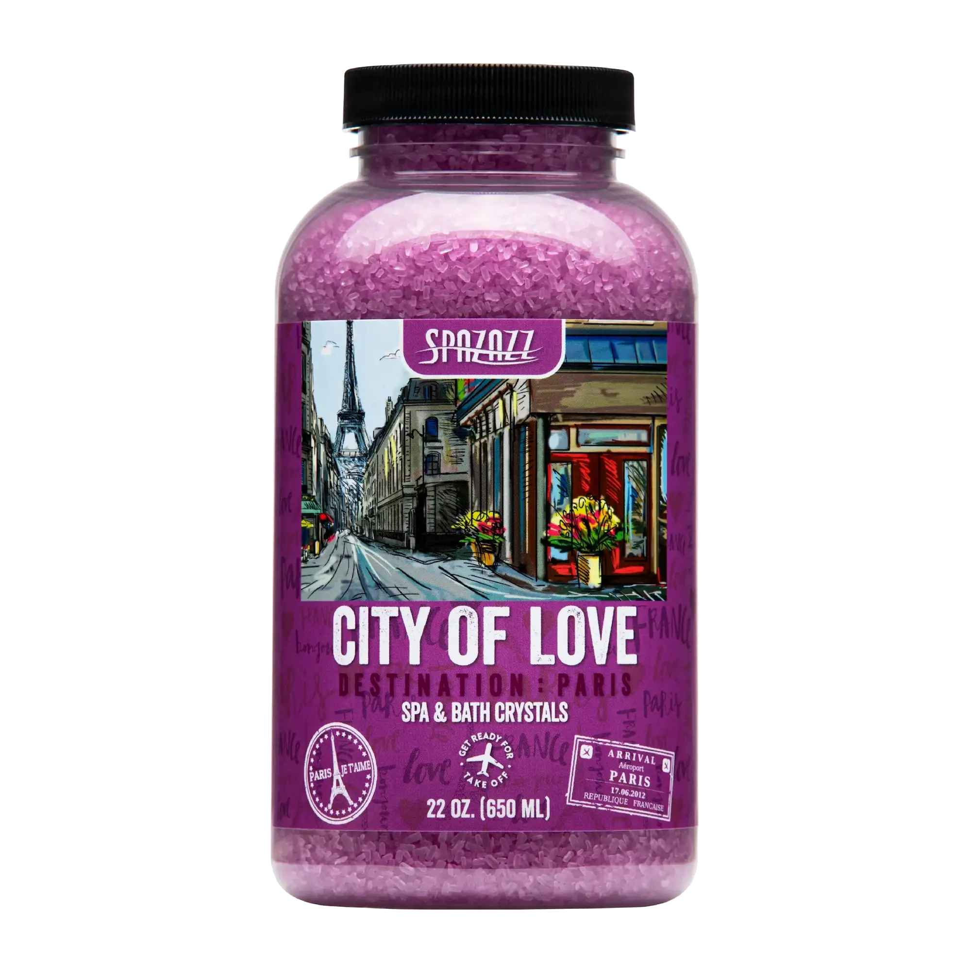 Spazazz Destination: Paris Hot Tub Spa Fragrance
