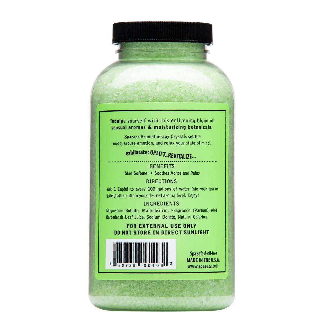 Spazazz Escape Kiwi Pear Hot Tub Spa Fragrance