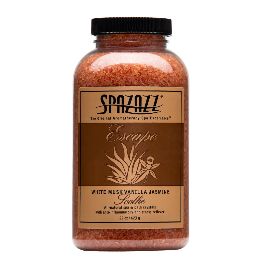 Spazazz Escape White Musk Vanilla Jasmine Hot Tub Spa Fragrance