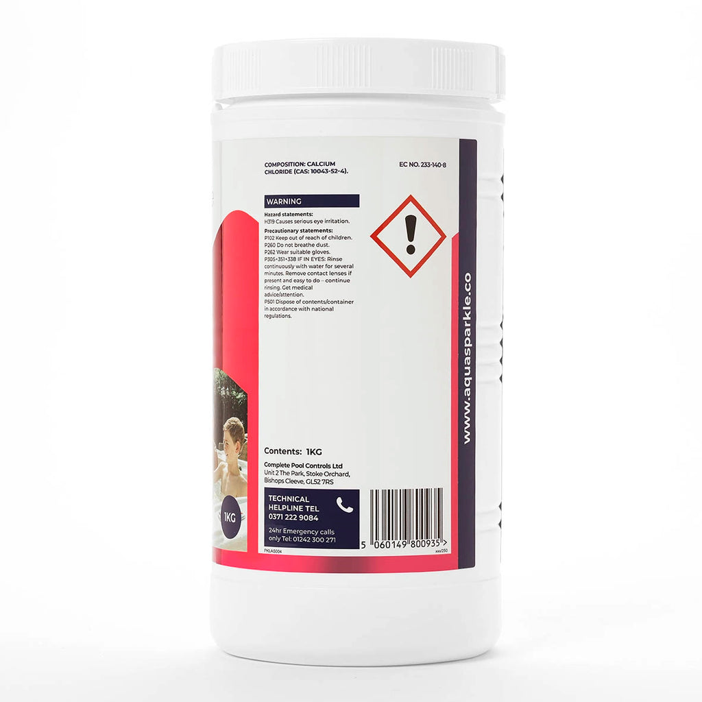 Aquasparkle Spa Hardness + Calcium Plus Increaser 1kg