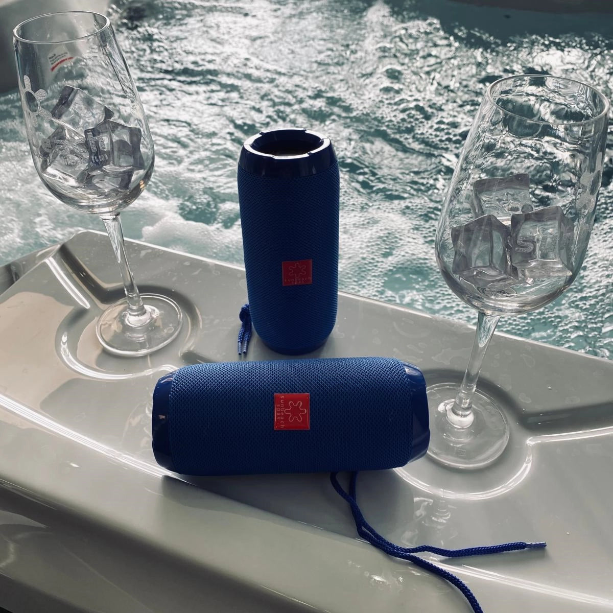 Sunbeach Spas Splash Proof Portable Speaker