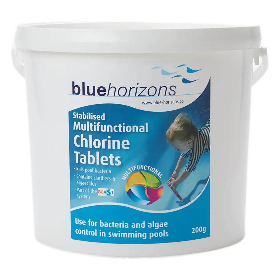 Blue Horizons Multifunctional 200g Chlorine Tablets 5kg