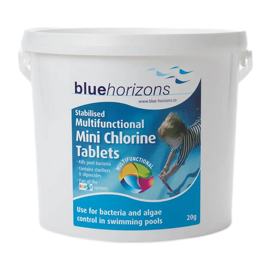 Blue Horizons Multifunctional Mini 20g Chlorine Tablets 5kg