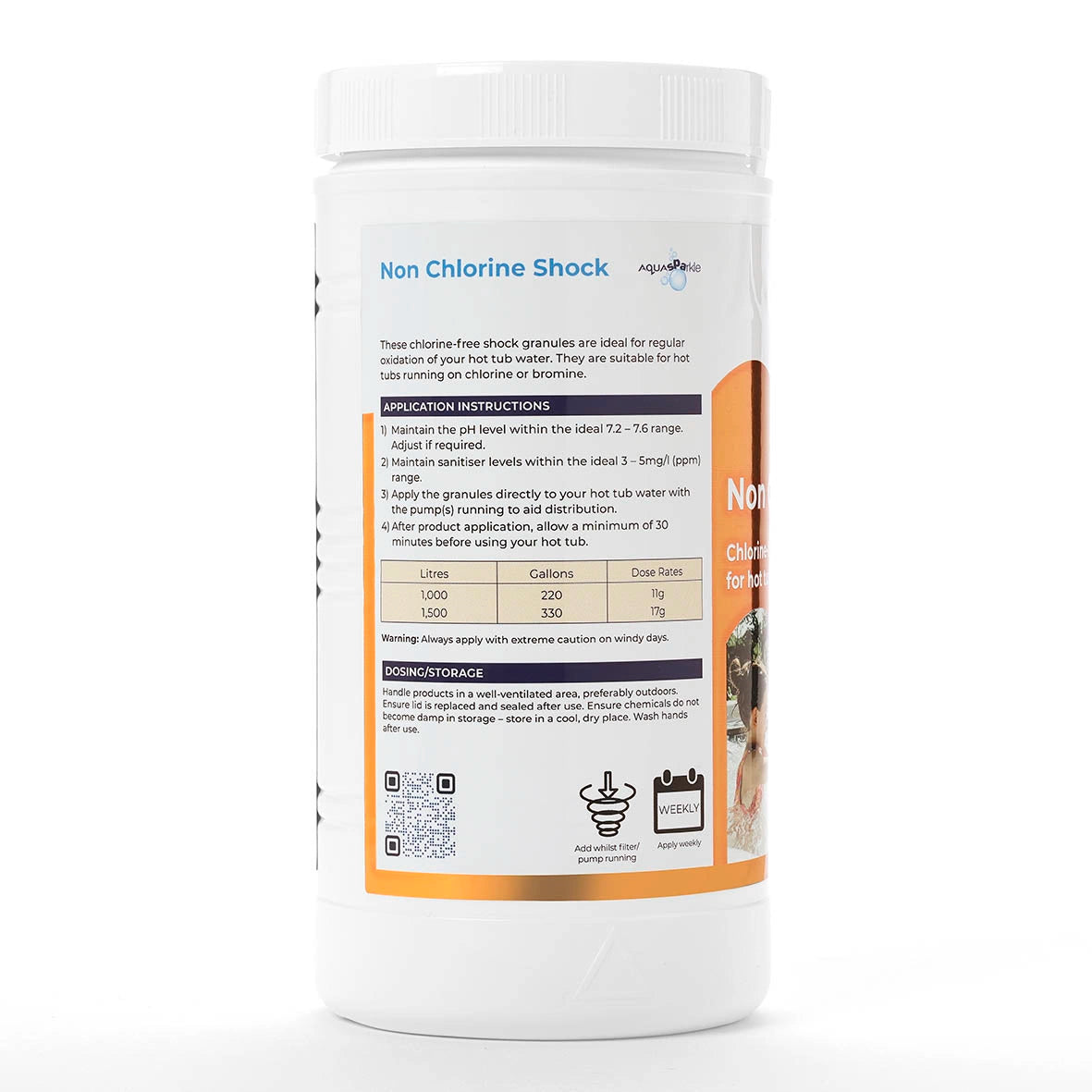 Aquasparkle Non Chlorine Shock 1kg