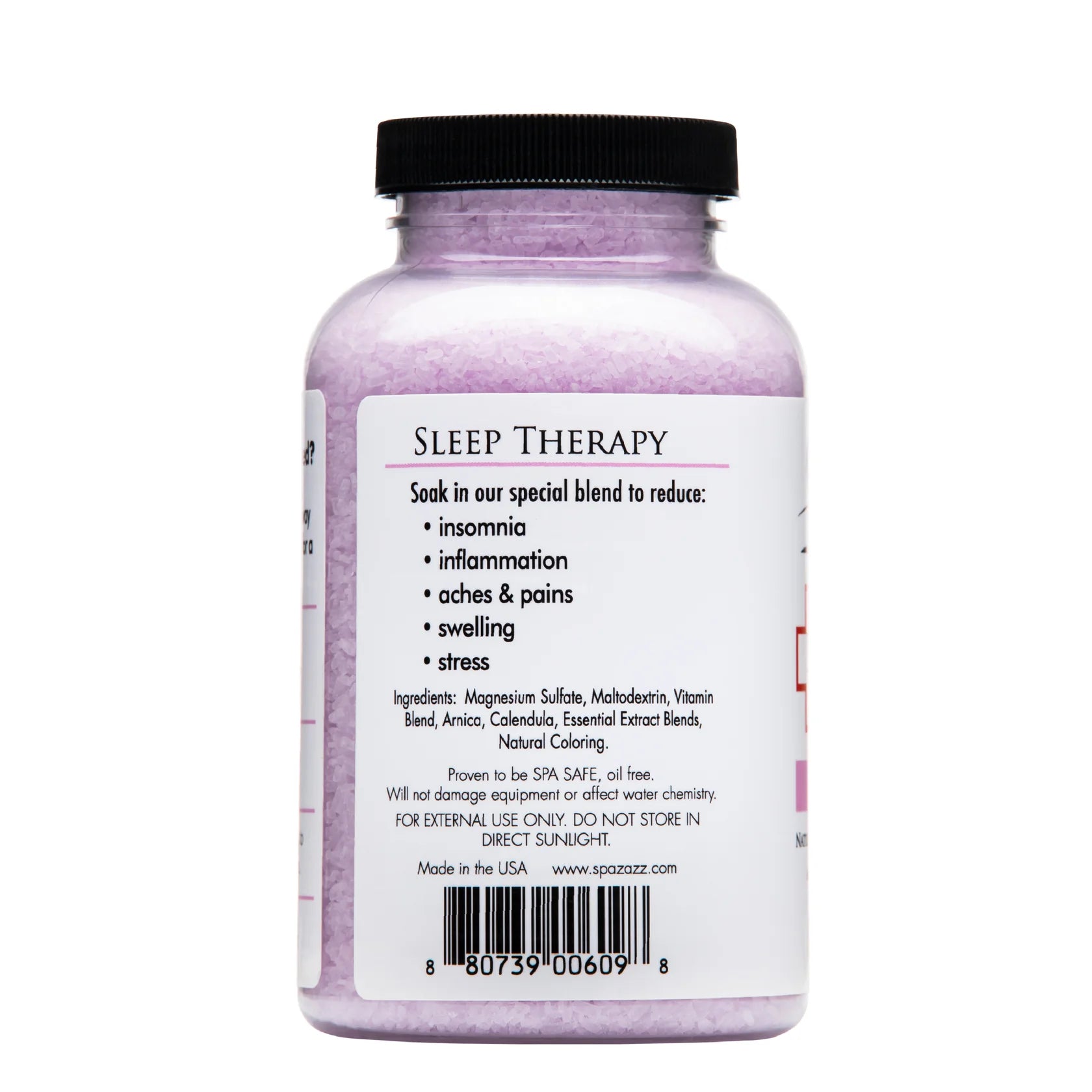 Spazazz Sleep Therapy Hot Tub Spa Fragrance