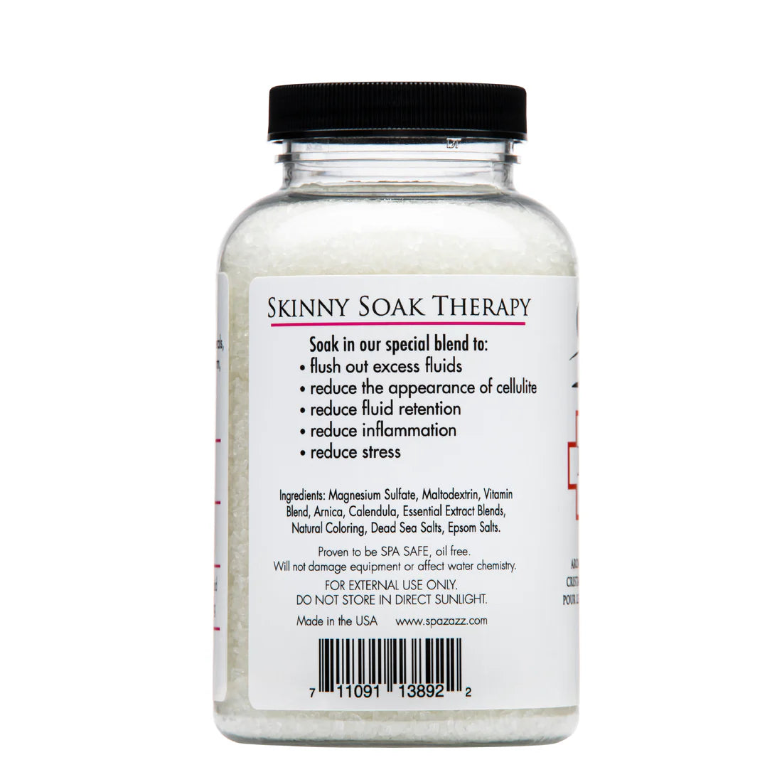 Spazazz Skinny Soak Therapy Hot Tub Spa Fragrance