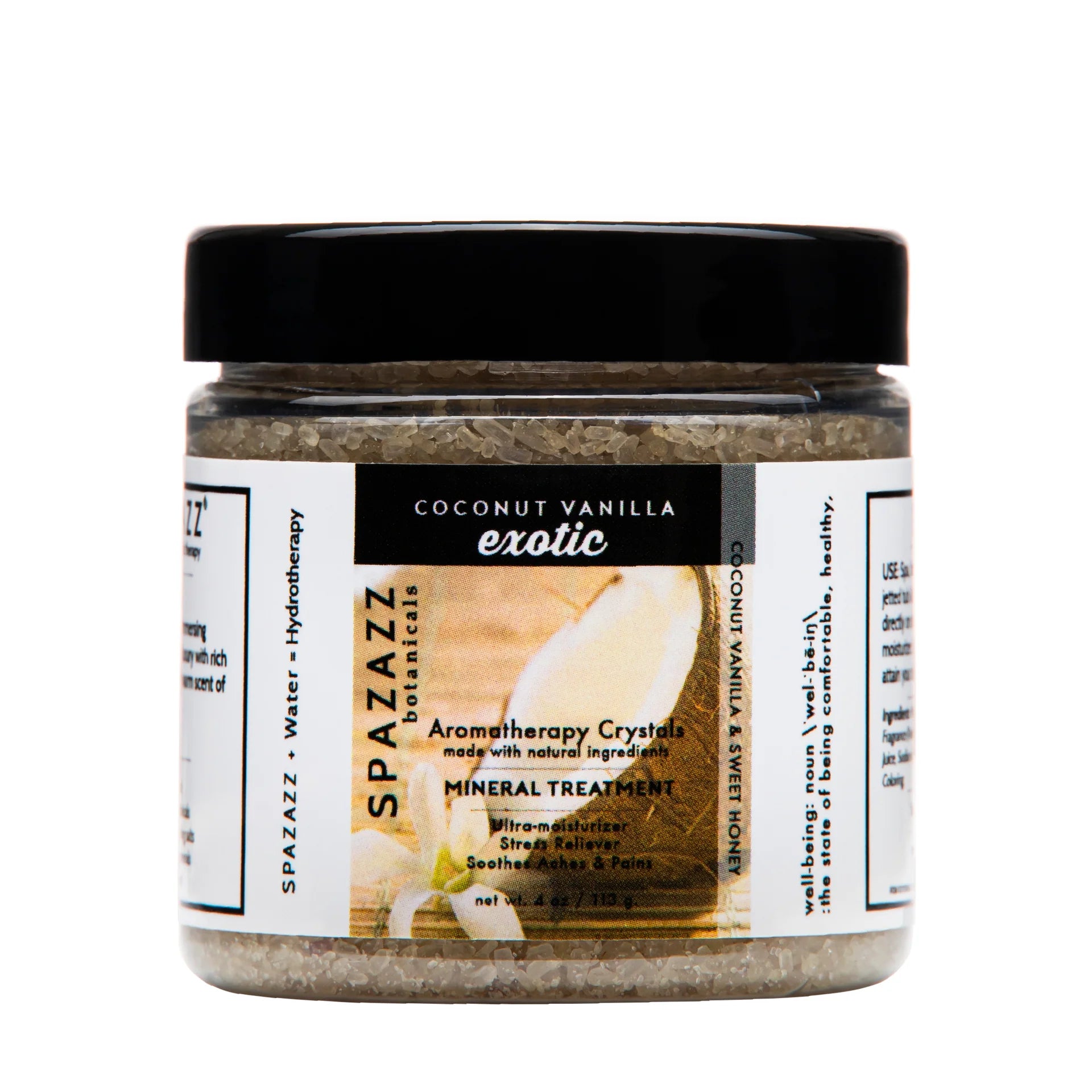 Spazazz Botanicals Exotic Coconut Vanilla Hot Tub Spa Fragrance