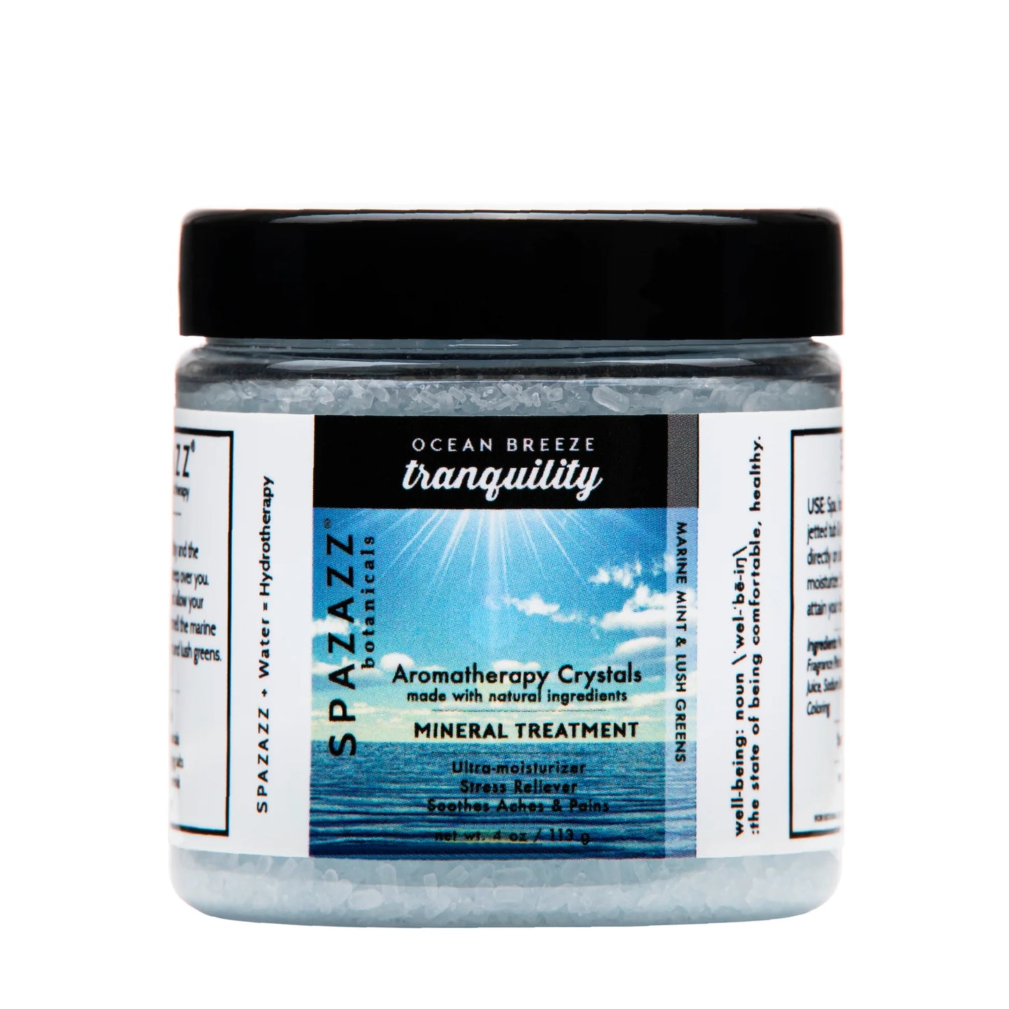 Spazazz Botanicals Tranquility Ocean Breeze Hot Tub Spa Fragrance