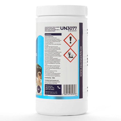 Aquasparkle Stabilised Chlorine Granules 1kg