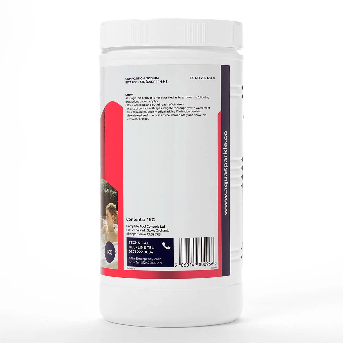 Aquasparkle Spa Total Alkalinity Increaser - TA Plus 1KG