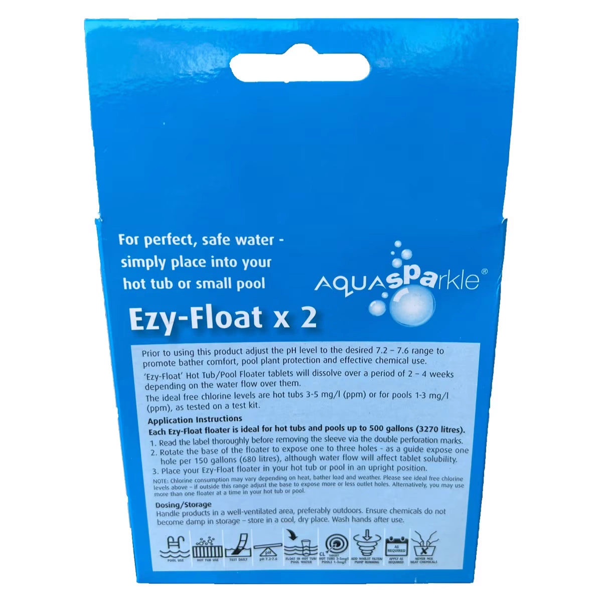 Aquasparkle Ezy-Float Pop Up Chlorine Dispenser
