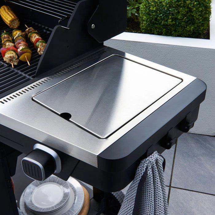 Norfolk Grills Atlas Gas Cooker BBQ with Cabinet & Side Burner