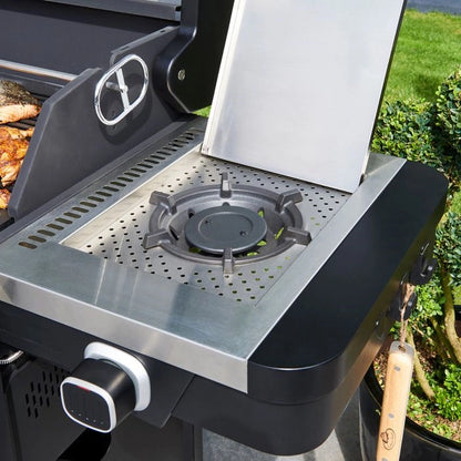 Norfolk Grills Infinity Gas Cooker BBQ with Cabinet & Side Burner