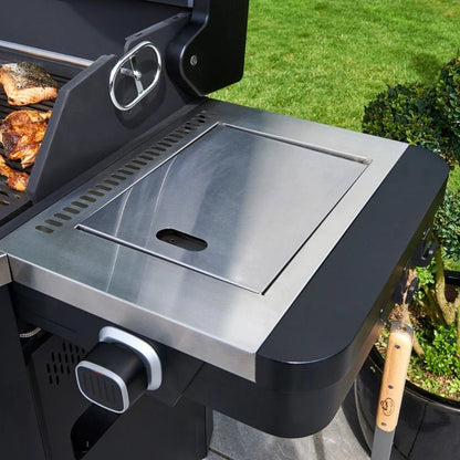 Norfolk Grills Infinity Gas Cooker BBQ with Cabinet & Side Burner