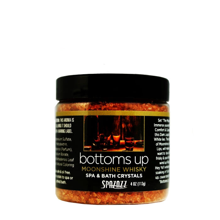 Spazazz Bottoms Up Moonshine Whisky Hot Tub Spa Fragrance