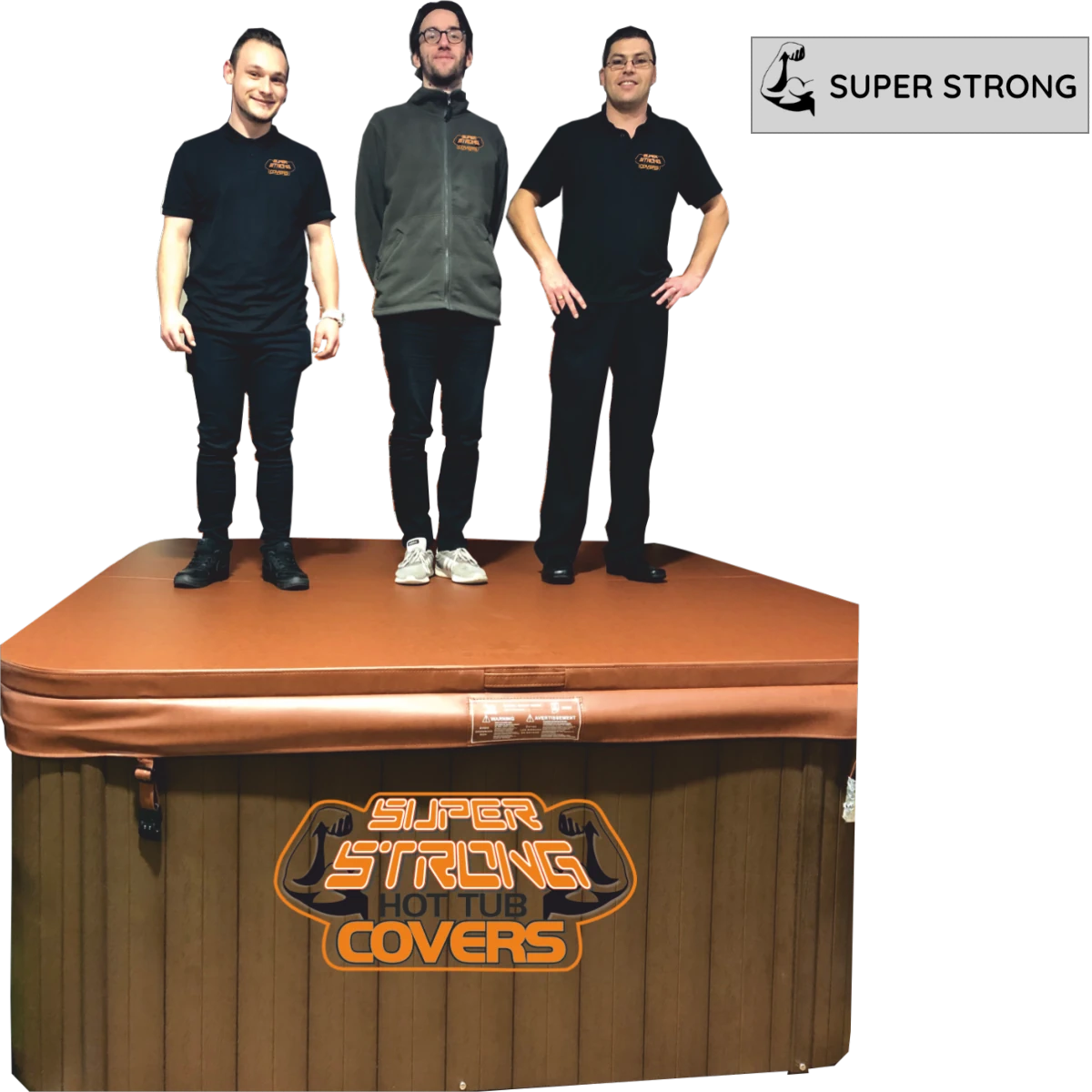 Super Strong Deep Skirt Hot Tub Cover