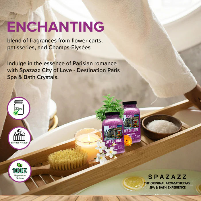 Spazazz Destination: Paris Hot Tub Spa Fragrance
