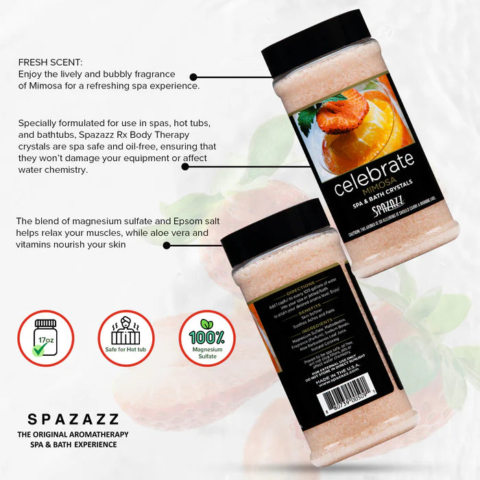 Spazazz Celebrate Mimosa Hot Tub Spa Fragrance