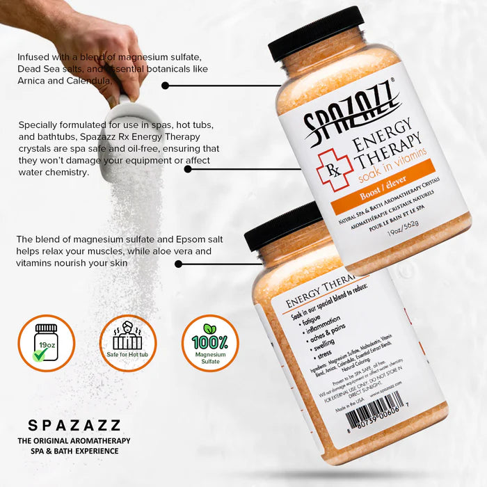 Spazazz Energy Therapy Hot Tub Spa Fragrance