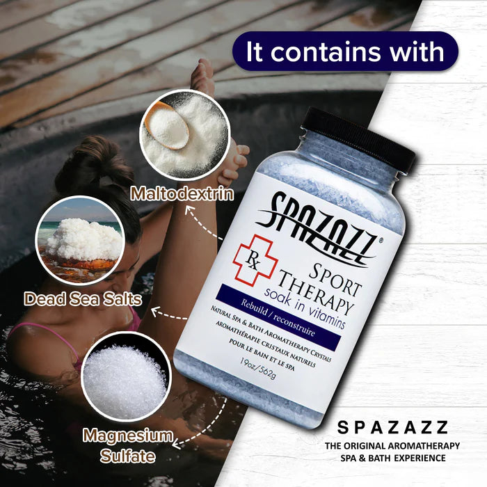 Spazazz Sports Therapy Hot Tub Spa Fragrance