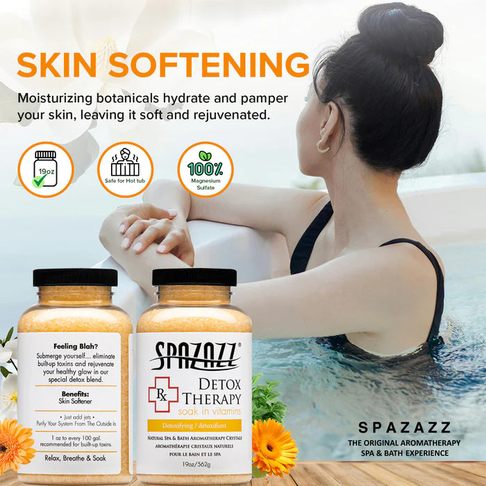 Spazazz Detox Therapy Hot Tub Spa Fragrance