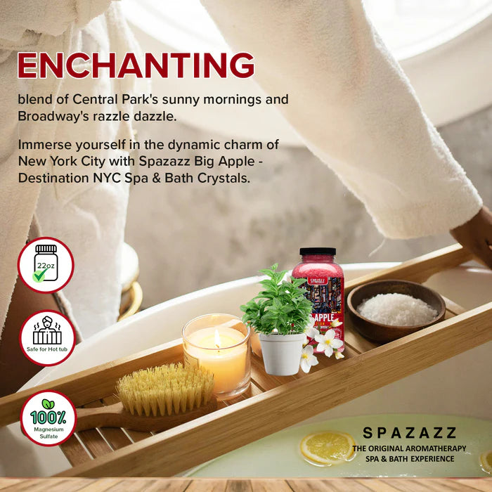 Spazazz Destination: NYC Hot Tub Spa Fragrance