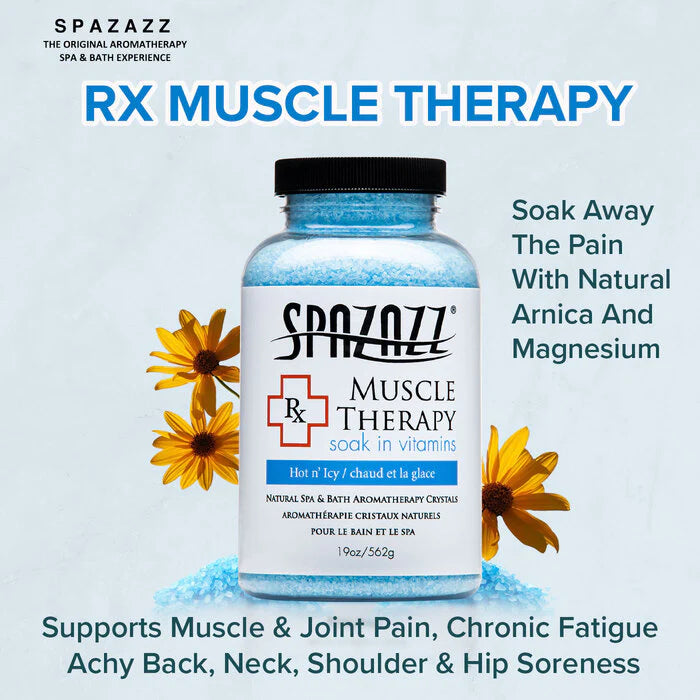 Spazazz Muscle Therapy Hot Tub Spa Fragrance