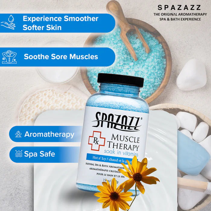 Spazazz Muscle Therapy Hot Tub Spa Fragrance