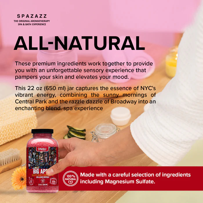 Spazazz Destination: NYC Hot Tub Spa Fragrance