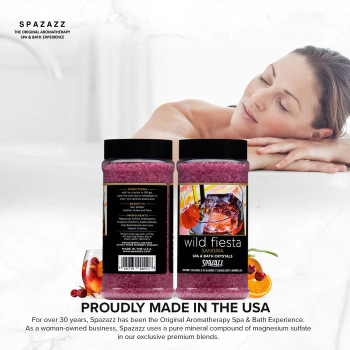 Spazazz Wild Fiesta Sangria Hot Tub Spa Fragrance