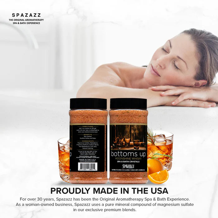 Spazazz Bottoms Up Moonshine Whisky Hot Tub Spa Fragrance