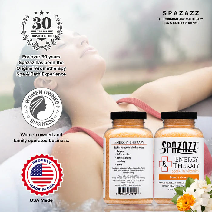Spazazz Energy Therapy Hot Tub Spa Fragrance
