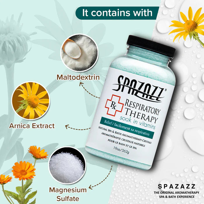 Spazazz Respiratory Therapy Hot Tub Spa Fragrance