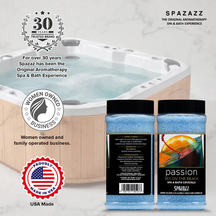 Spazazz Passion Sex on the Beach Hot Tub Spa Fragrance