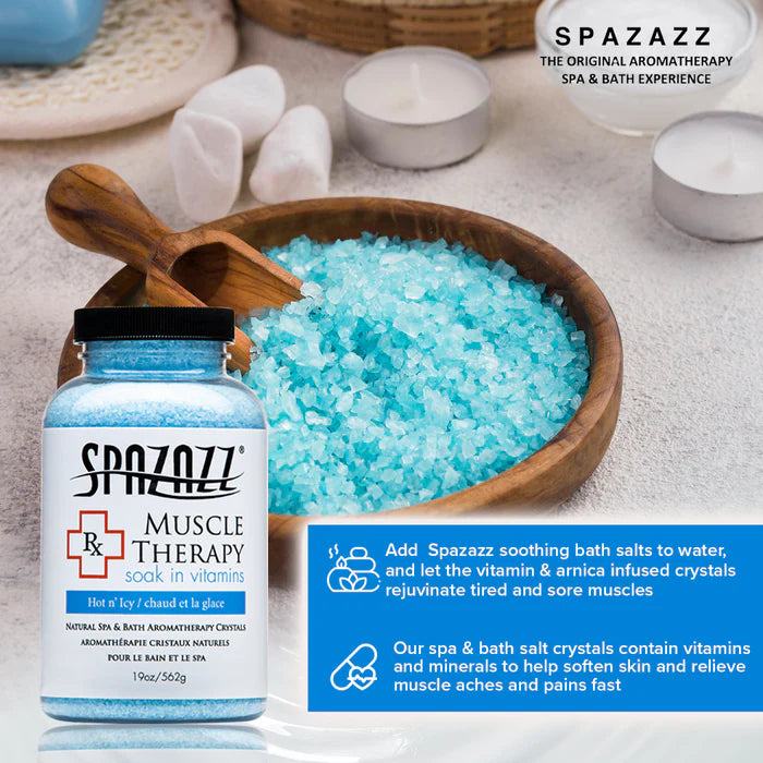 Spazazz Muscle Therapy Hot Tub Spa Fragrance