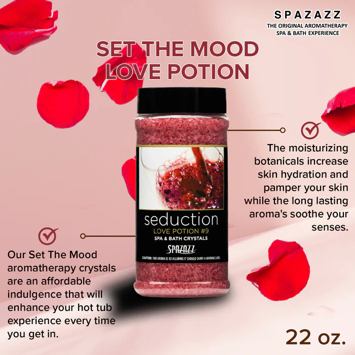 Spazazz Seduction Love Potion #9 Hot Tub Spa Fragrance