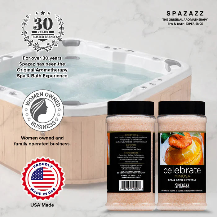 Spazazz Celebrate Mimosa Hot Tub Spa Fragrance