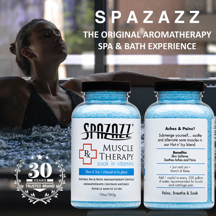 Spazazz Muscle Therapy Hot Tub Spa Fragrance
