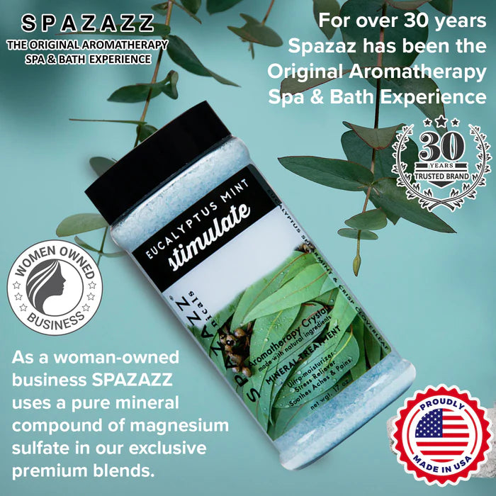 Spazazz Botanicals Eucalyptus Mint Hot Tub Spa Fragrance