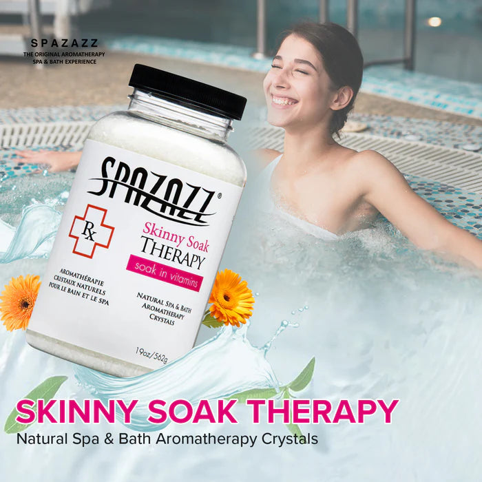 Spazazz Skinny Soak Therapy Hot Tub Spa Fragrance