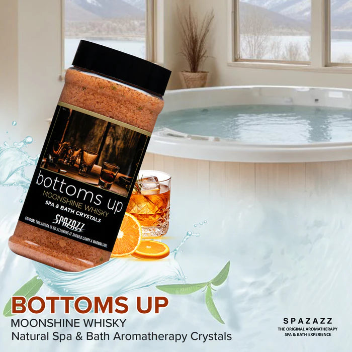 Spazazz Bottoms Up Moonshine Whisky Hot Tub Spa Fragrance
