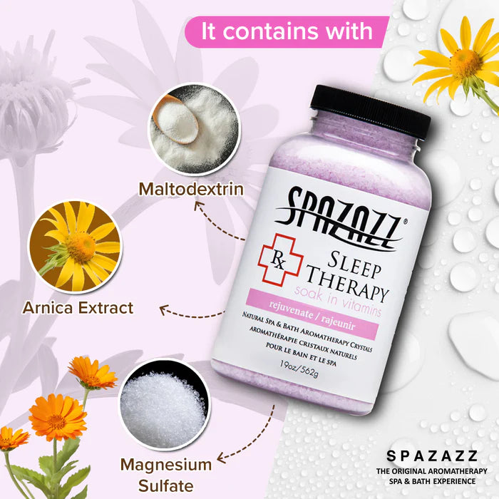 Spazazz Sleep Therapy Hot Tub Spa Fragrance